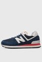 Tenis new balance 574 Azul de New Balance