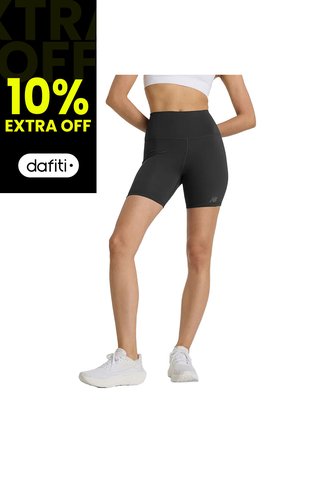 Pantaloneta New Balance Harmony High Rise 6 Negro Para Mujer New Balance