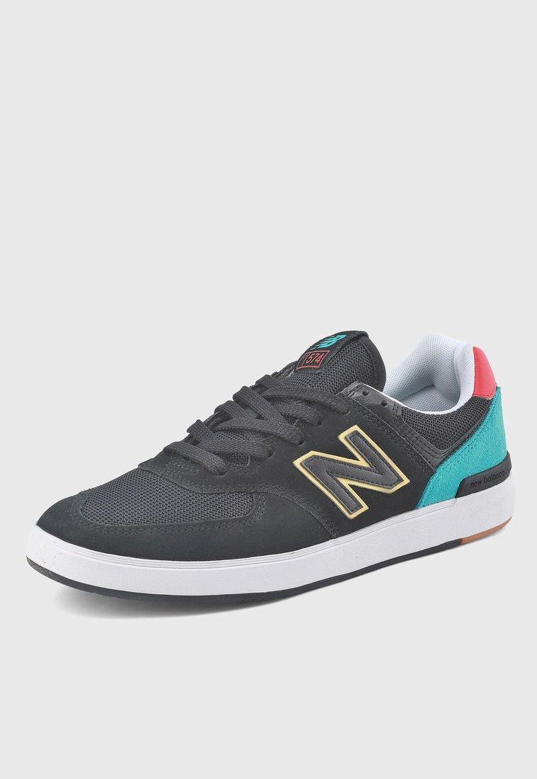 Tenis Lifestyle Negro Turquesa Coral new balance CT574 Compra Ahora Dafiti Colombia