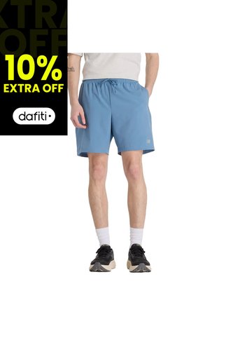 Pantaloneta New Balance Original Essentials Azul Para Hombre New Balance