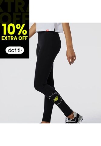 Pantalon New Balance Originals Bk-Athletics Negro Para Mujer New Balance