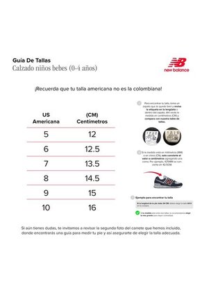 Tenis Eportivos New Balance Original 500 Azul Niños