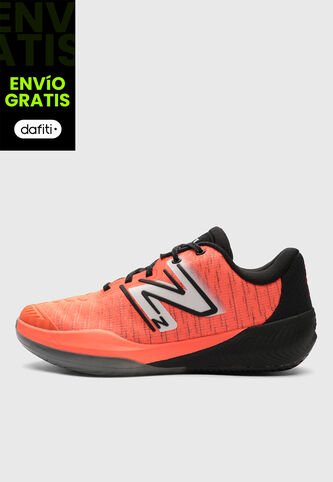 Tenis new balance 696 v5 Hard Court Naranja Neón New Balance