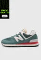 Tenis new balance 574 Verde de New Balance