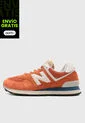 Tenis new balance 574 Naranja de New Balance