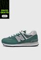 Tenis new balance 574 Verde de New Balance