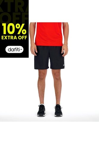 Pantaloneta Deportiva New Balance Original Negro Para Hombre New Balance