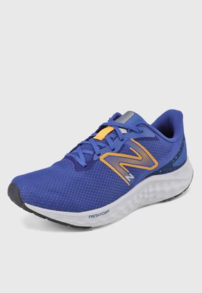 Tenis Running Azul-Amarillo-Blanco new balance Fresh Foam Arishi v4
