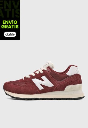 Tenis new balance 574 Borgoña