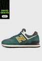 Tenis new balance 574 Verde de New Balance
