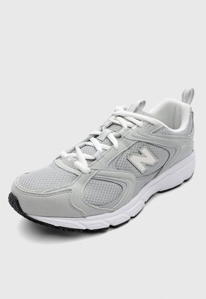 Tenis Lifestyle new balance 408 Gris