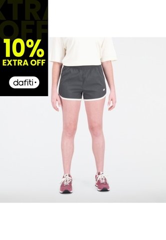 Pantaloneta New Balance Original NB Athletics Negro Mujer New Balance