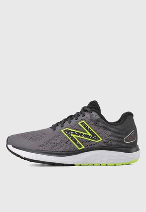 Tenis new balance Fresh Foam 680 v7 Gris