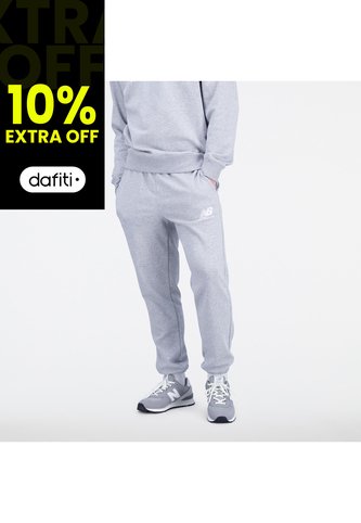 Pantalon Casual New Balance Original Essentials Gris Hombre New Balance