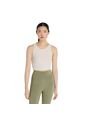 Camisa Deportiva New Balance Originals Micro-Rib Beige Mujer de New Balance