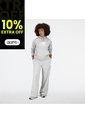 Pantalon Casual New Balance Original Essentials Gris Mujer de New Balance