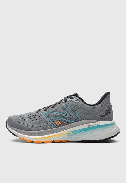 Tenis Running Gris-Celeste-Naranja new balance Fresh Foam X 860 V13 