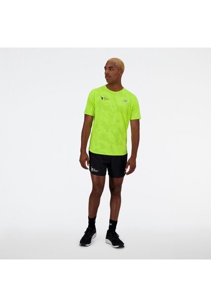 Camisa Deportiva New Balance Original Better Verde Hombre