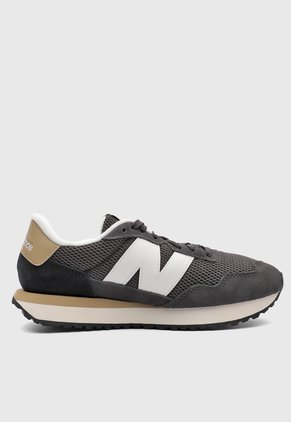 Tenis Lifestyle new balance 237 Gris Oscuro