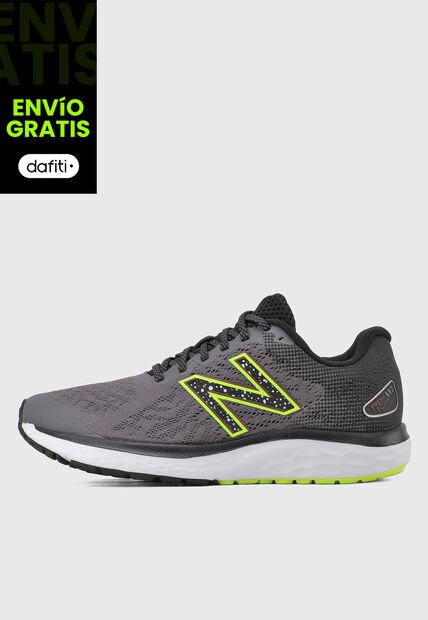 Tenis new balance Fresh Foam 680 v7 Gris
