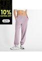 Pantalón Jogger New Balance French Terry Original Lila Mujer de New Balance