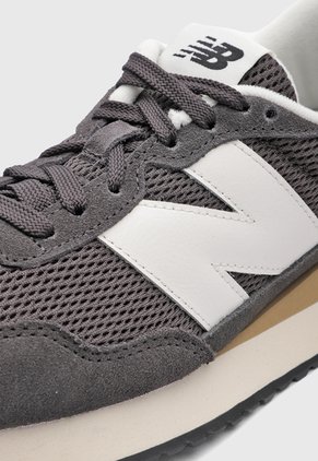 Tenis Lifestyle new balance 237 Gris Oscuro