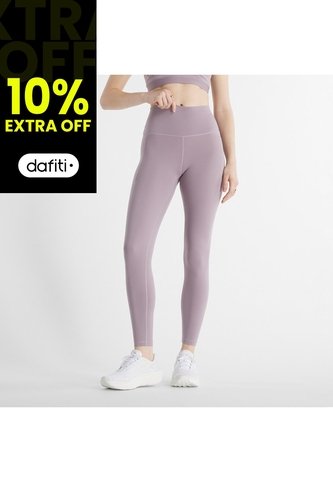 Legging Marca New Balance Harmony Pocket Original Lila Mujer New Balance