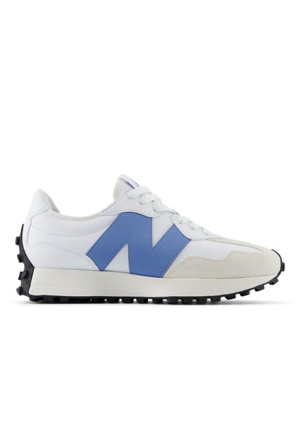 Tenis New Balance 327 Hombre-Blanco/Azul