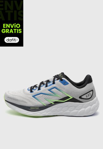 Tenis new balance Fresh Foam 680 v8 Gris New Balance
