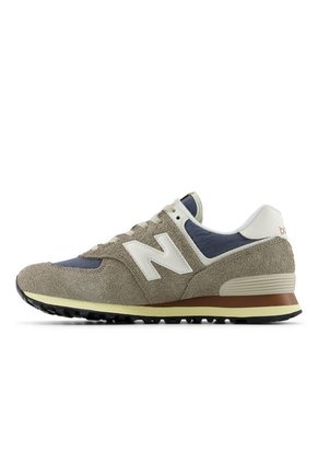 Tenis New Balance 574 Hombre-Gris/Azul