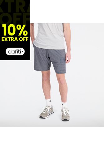 Pantaloneta New Balance Original Tenacity Gris Para Hombre New Balance