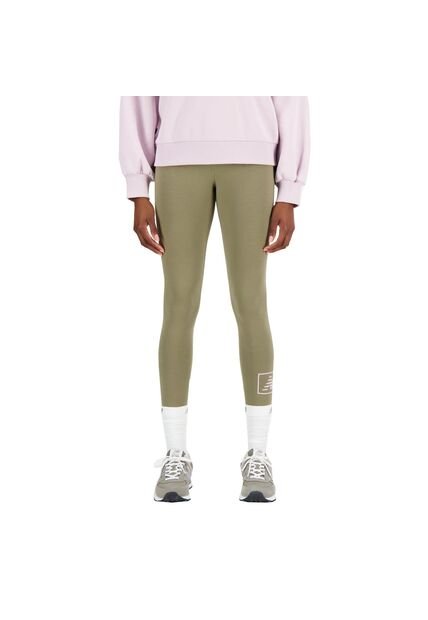 Pantalon Casual New Balance Original Essentials Verde Mujer