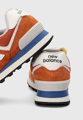 Tenis new balance 574 Naranja