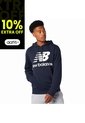 Hoodie New Balance Essentials Para Hombre-Azul de New Balance