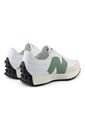 Tenis New Balance 327 Hombre-Blanco/Verde de New Balance