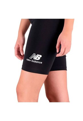 Pantaloneta New Balance Original Essentials Negro Para Mujer