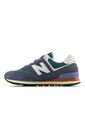 Tenis New Balance 574 Hombre-Morado/Verde de New Balance