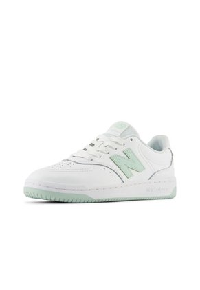 Tenis New Balance Bb80 Mujer-Blanco/Verde