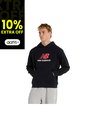 Hoodie New Balance Athletics French Terry Negro Para Hombre de New Balance