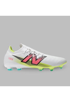 Guayos New Balance HombeFuron Pro FG V7+- Blanco-Amarillo