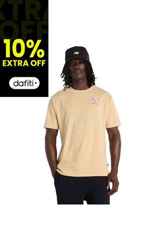 Camisa Deportiva New Balance Originales Graphics Café Hombre New Balance