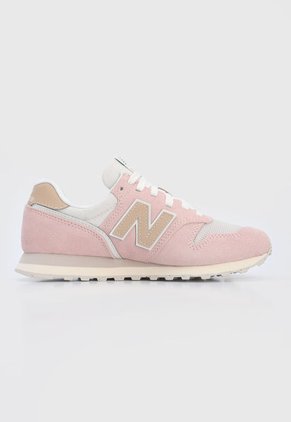 Tenis Lifestyle Rosa-Blanco-Beige New Balance 373