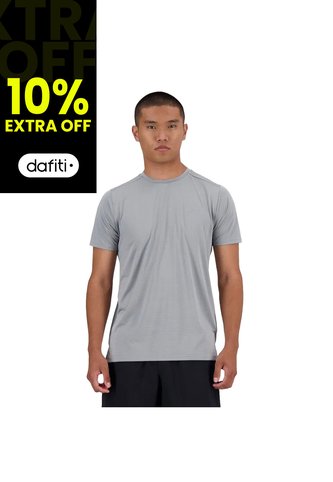 Camisa Deportiva New Balance Original Essentials Gris Hombre New Balance