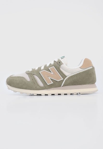 Tenis Lifestyle Verde-Blanco-Beige New Balance 373