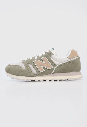 Tenis Lifestyle Verde-Blanco-Beige New Balance 373