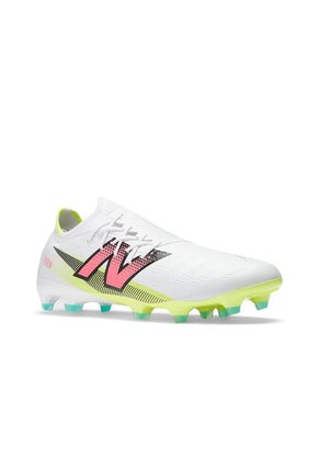 New Balance Guayos New Balance HombeFuron Pro FG V7+- Blanco-Amarillo Guayos