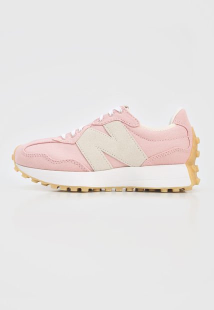 Tenis Lifestyle Rosa-Blanco-Gris New Balance 327