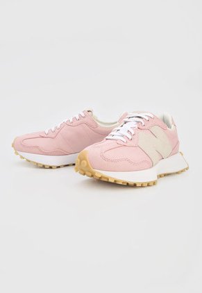 Tenis Lifestyle Rosa-Blanco-Gris New Balance 327