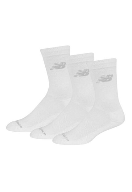 Medias New Balance 3 Pares-Blanco