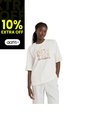 Camisa Deportiva New Balance Originales Graphic Blanco Mujer de New Balance